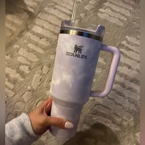 Wisteria tie dye Stanley cup. 40z